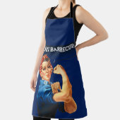 Rosie The Riveter I Can Barbeque Grill Master エプロン (インサイチュ)