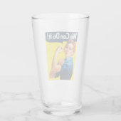 Rosie the Riveter (Iconic Poster) (We Can It!) タンブラーグラス (裏面)