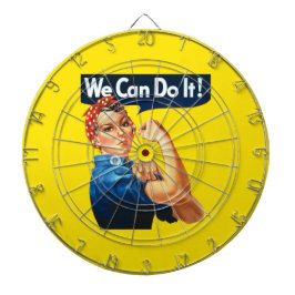 Rosie the Riveter (Iconic Poster) (We Can It!) ダーツボード