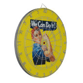 Rosie the Riveter (Iconic Poster) (We Can It!) ダーツボード (正面左)