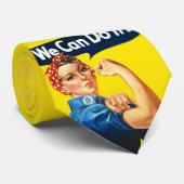 Rosie the Riveter (Iconic Poster) (We Can It!) ネクタイ (ロール)