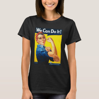Rosie the Riveter Iconic Poster Women's Liberation Tシャツ