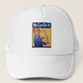 Rosie the Riveter Strong Women in the workforce キャップ (正面)