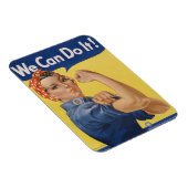 Rosie the Riveter Strong Women in the workforce マグネット (右側)