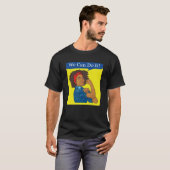 Rosie the Riveter T-Shirt We Can Do It African Ame Tシャツ (正面フル)