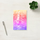 ROSINA /若い女の子バラとオウム ポストイット (オフィス)