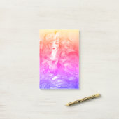 ROSINA /若い女の子バラとオウム ポストイット (デスク上)