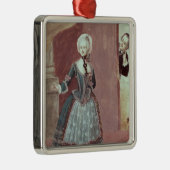 Rosineの役割の女優 メタルオーナメント (右)