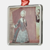 Rosineの役割の女優 メタルオーナメント (左)