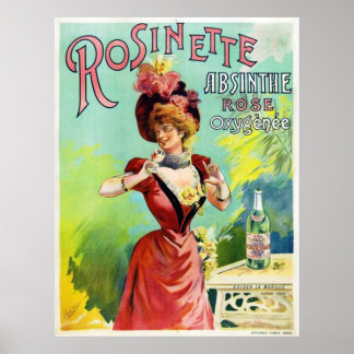 Rosinette Absintheポスター ポスター
