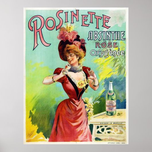 Rosinette Absintheポスター ポスター (正面)