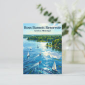 Ross Barnett Reservoir Mississippi ポストカード (スタンド正面)