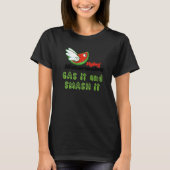 ROSS FLYING WATERMELON GAS IT AND SMASH IT Tシャツ (正面)