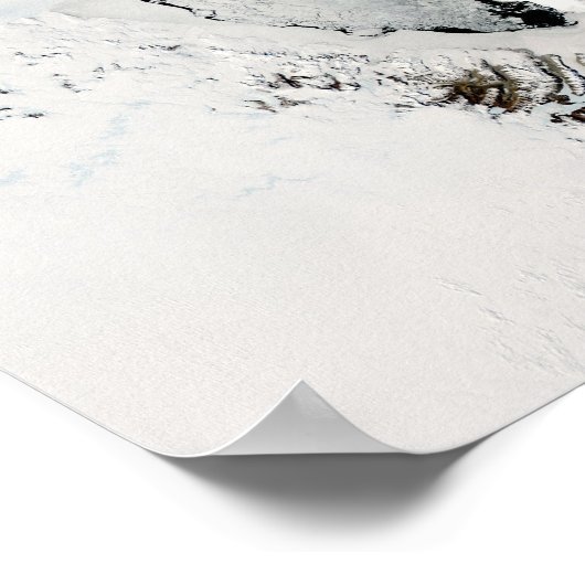 Ross Sea, Antarctica ポスター (角)