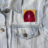 「Rosser Reeves」の星のルビー 缶バッジ (インサイチュ)