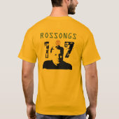 ROSSONGSのロゴT Tシャツ (裏面)