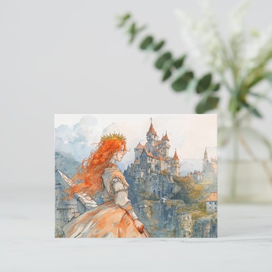 Rosstrappe Legend Brunhilde’s Leap Begins ポストカード (スタンド正面)