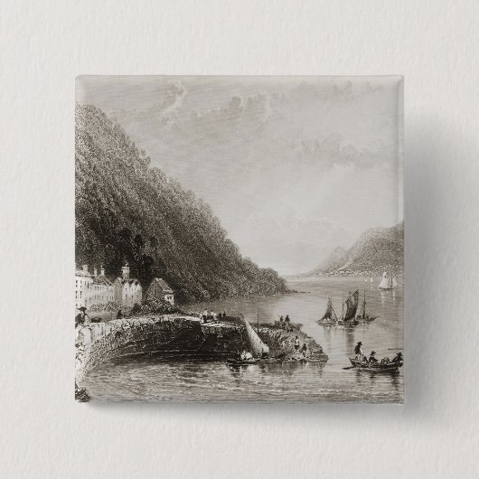 Rosstrevor桟橋 缶バッジ (正面)