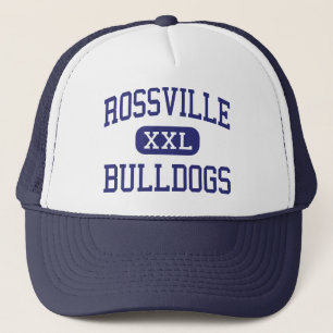 Rossvilleのブルドッグ中間のRossvilleジョージア キャップ