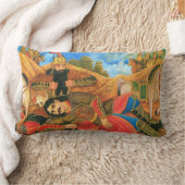 Rostam及びSohrabのLumbarのクッション ランバークッション (ブランケット)