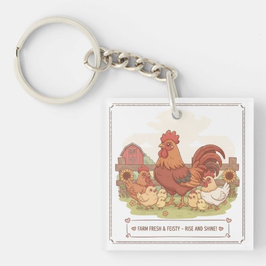 roster in the farm quote キーホルダー (正面)