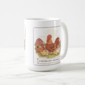 roster in the farm quote コーヒーマグカップ (正面右)