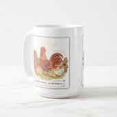 roster in the farm quote コーヒーマグカップ (正面左)