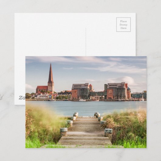 Rostockに表示 ポストカード (正面/裏面)
