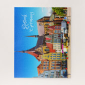 Rostock，ドイツ履歴建物 ジグソーパズル (縦)