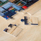 Rostock，ドイツ履歴建物 ジグソーパズル (側面)