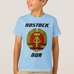 Rostock, DDR, Rostock, Sociist East Germany Tシャツ