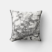 Rostov-on-Don Russia City Map クッション (正面)