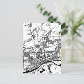 Rostov-on-Don Russia City Map ポストカード (スタンド正面)