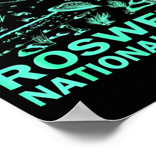 Roswell National Park New Mexico  ポスター (角)