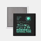 Roswell National Park New Mexico  マグネット (正面/裏面)