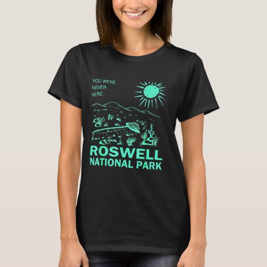 Roswell National Park New Mexico  Tシャツ (正面)
