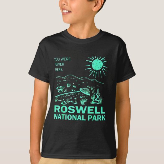 Roswell National Park New Mexico  Tシャツ (正面)
