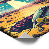 Roswell New Mexico 1947 Alien Abduction Ufo Crash  ポスター (角)