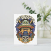 Roswell New Mexico Alien ポストカード (スタンド正面)