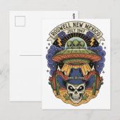 Roswell New Mexico Alien ポストカード (正面/裏面)