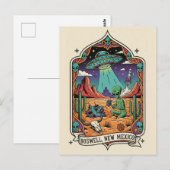 Roswell New Mexico Alien ポストカード (正面/裏面)