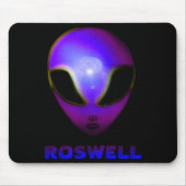 Roswell New Mexico Alien  マウスパッド (正面)