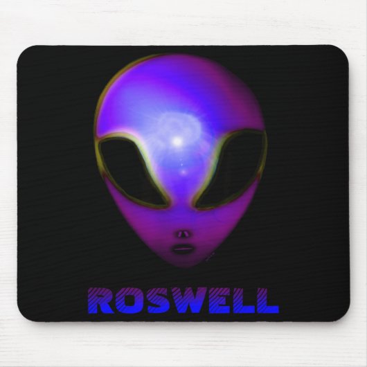 Roswell New Mexico Alien  マウスパッド (正面)