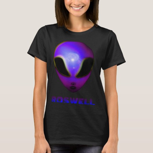 Roswell New Mexico Alien  Tシャツ (正面)