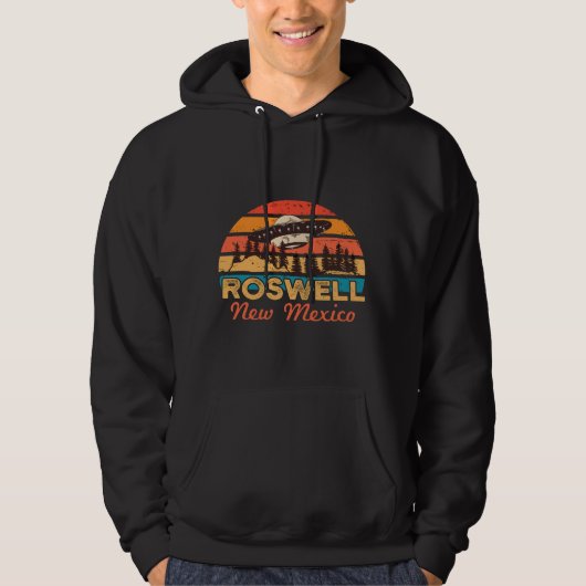Roswell New Mexico Home of the Alien Crash Site an パーカ (正面)