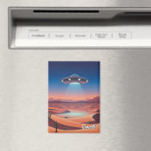 Roswell New Mexico UFO マグネット (インサイチュ (食洗機))