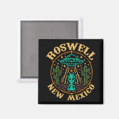 Roswell Nm 1947 - Funny Roswell Aviation New Mexic マグネット (正面/裏面)