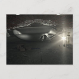 Roswell UFOの格納庫の郵便はがき ポストカード