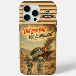 Roswell UFO iPhone 15 Pro Maxケース