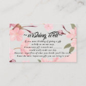 Rosy Wishing Well for 結婚s エンクロージャーカード (正面)